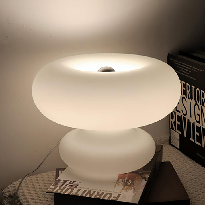 Donut table lamp