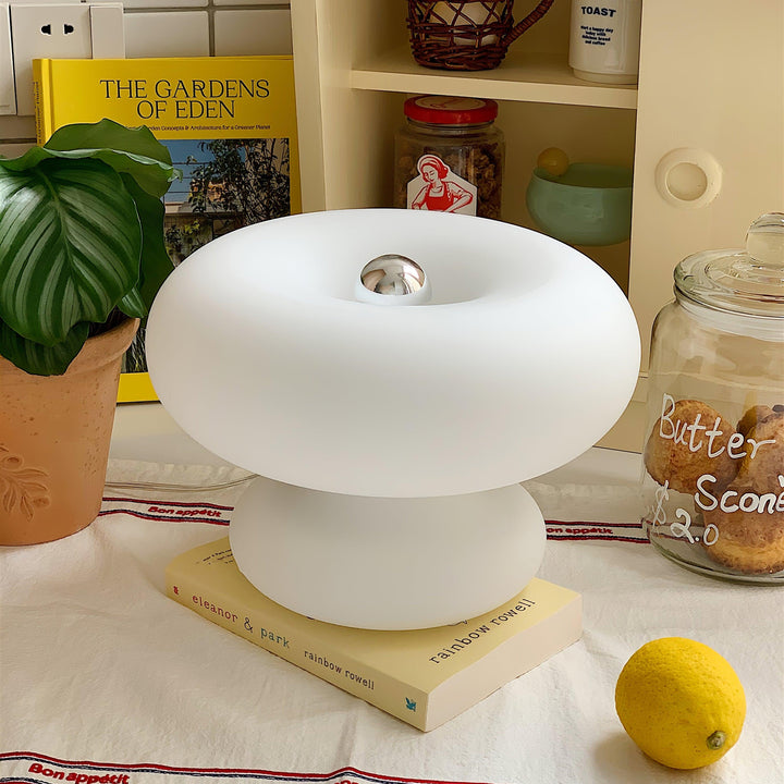 Donut table lamp