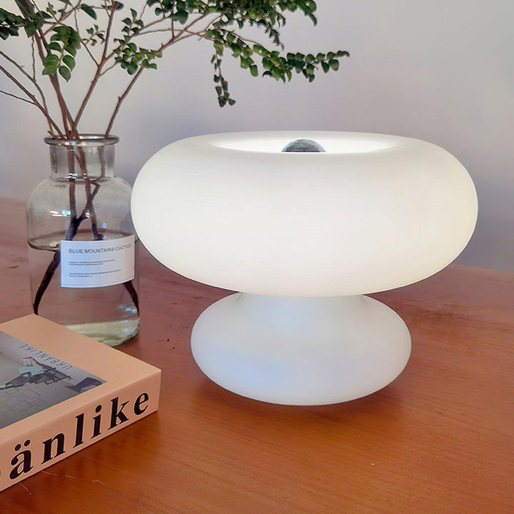 Donut table lamp