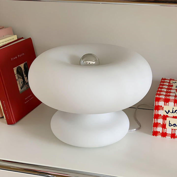 Donut table lamp