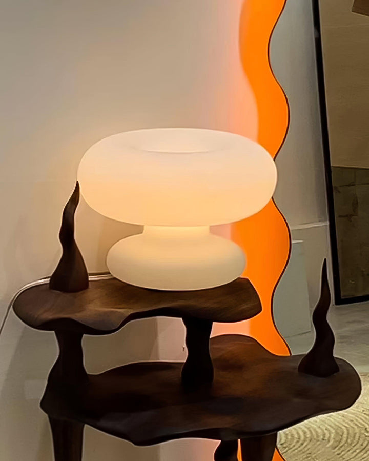 Donut table lamp