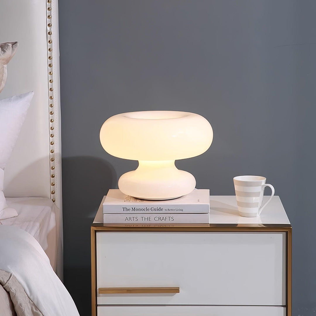 Donut table lamp