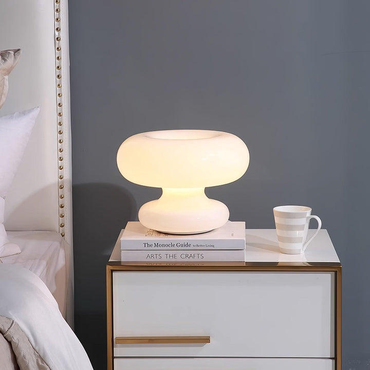 Donut table lamp