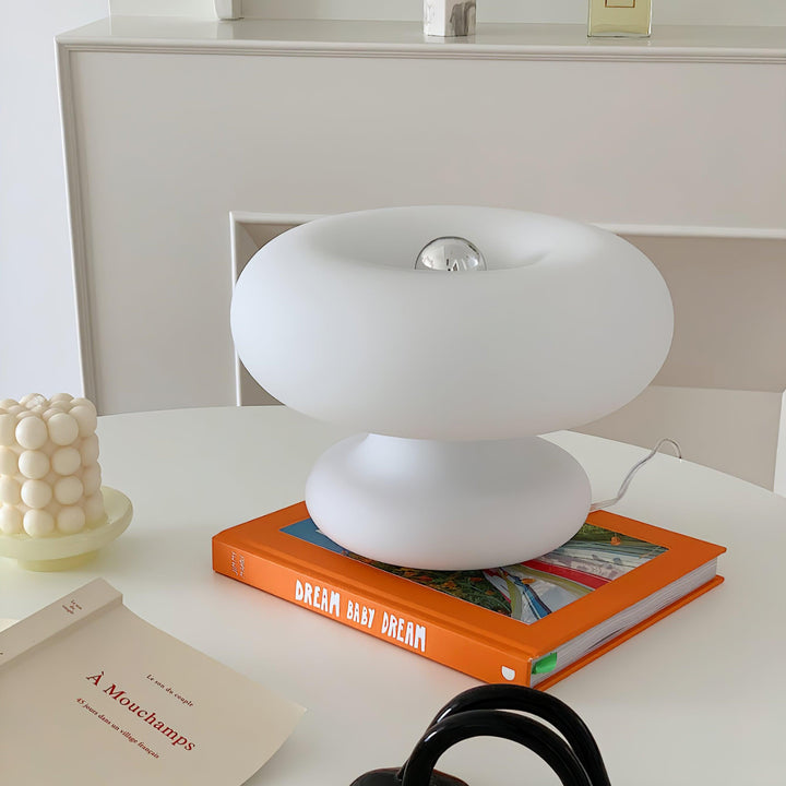 Donut table lamp
