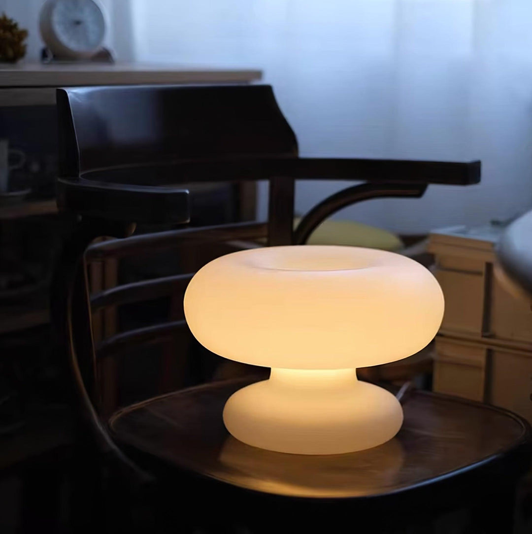 Donut table lamp