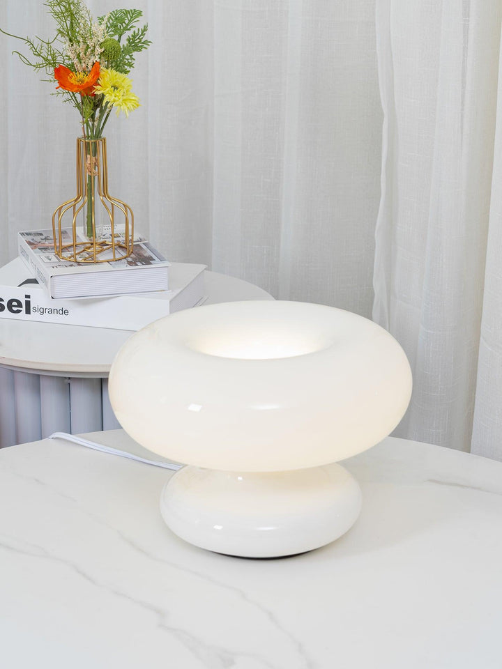 Donut table lamp