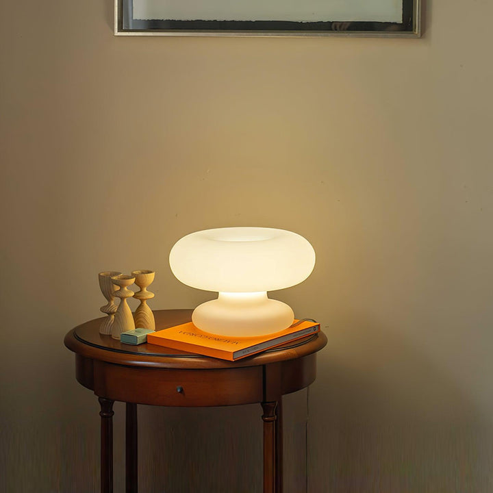 Donut table lamp