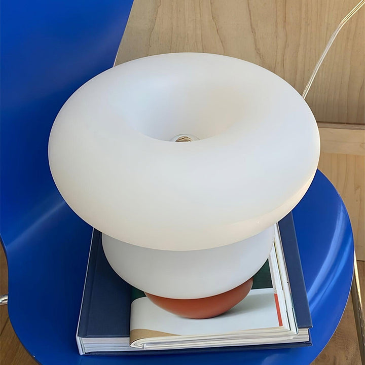 Donut table lamp