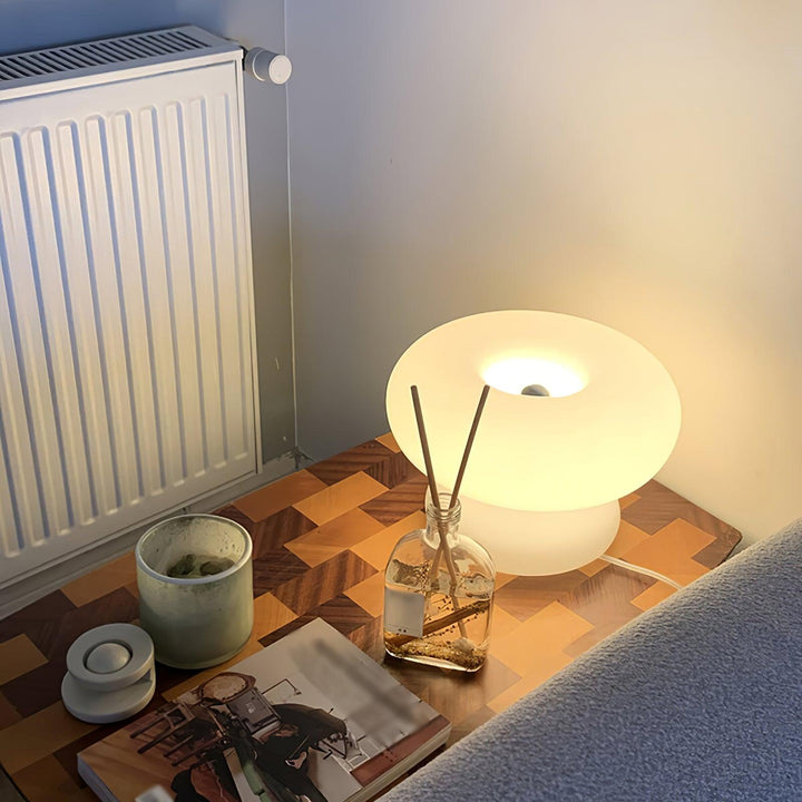 Donut table lamp