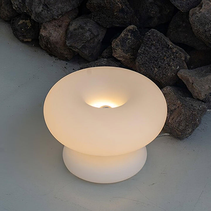 Donut table lamp