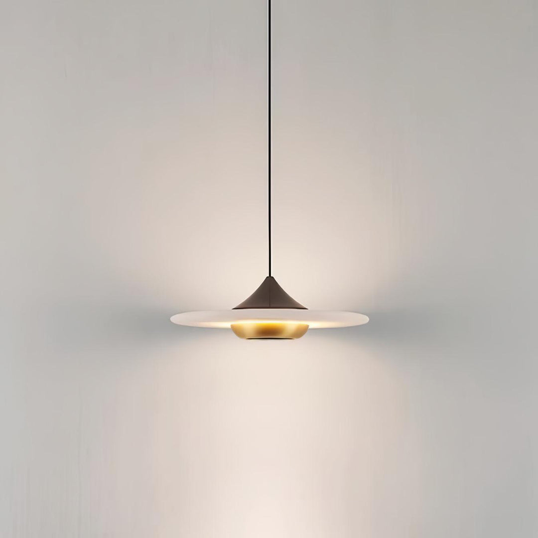 Flying Saucer Marble Pendant Light 