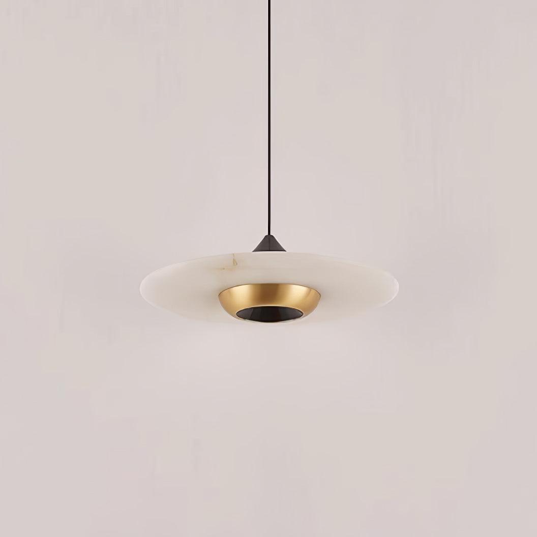 Flying Saucer Marble Pendant Light 