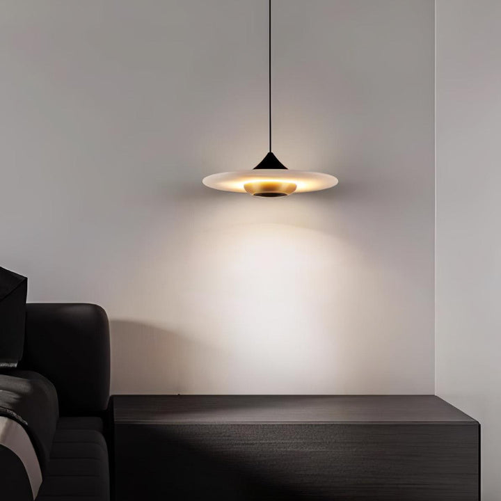 Flying Saucer Marble Pendant Light 