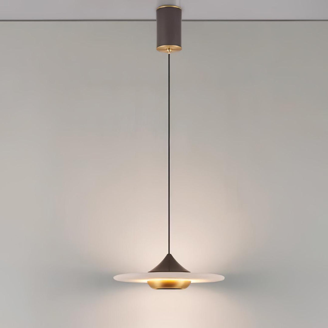 Flying Saucer Marble Pendant Light 