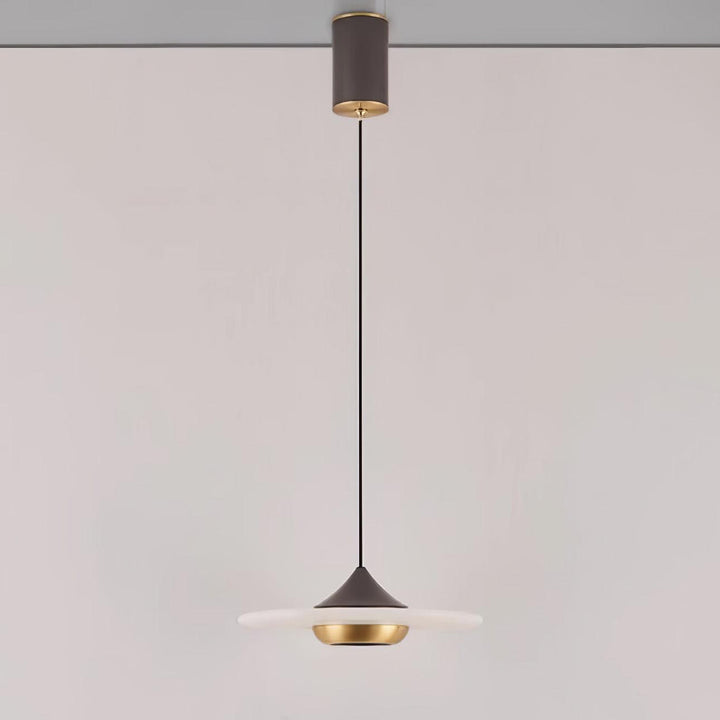 Flying Saucer Marble Pendant Light 