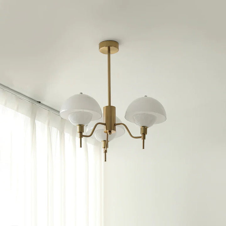 French Bubble Cream Chandelier for Living Room