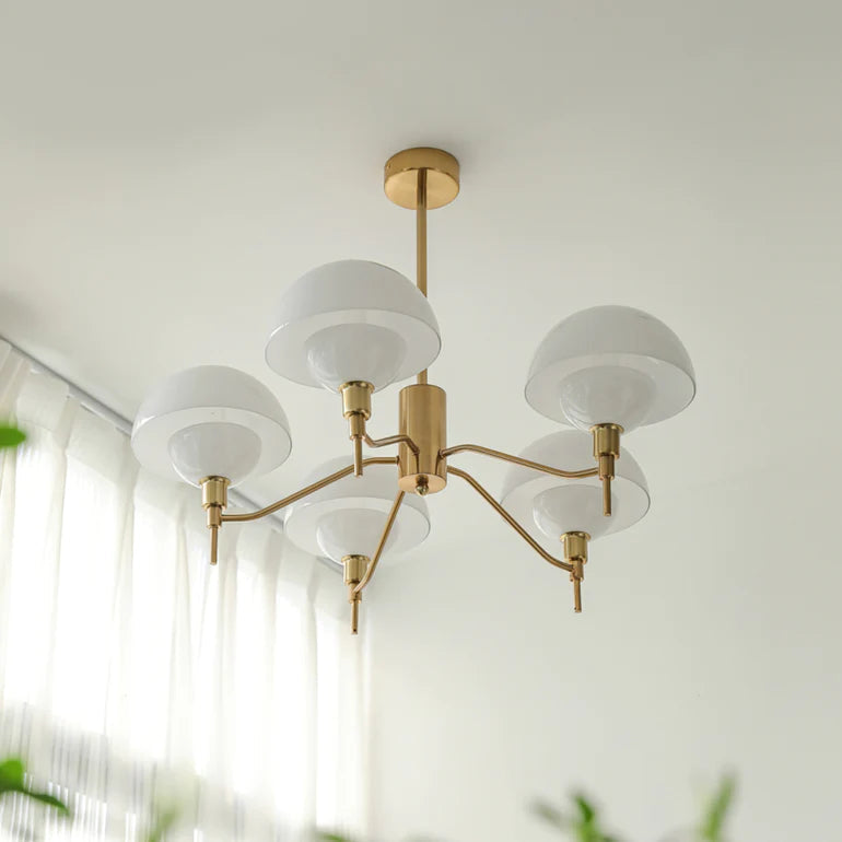 French Bubble Cream Chandelier for Living Room