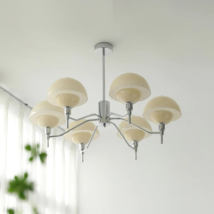 French Bubble Cream Chandelier for Living Room