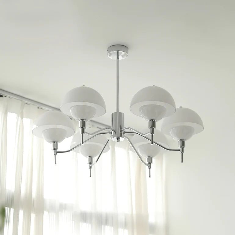 French Bubble Cream Chandelier for Living Room
