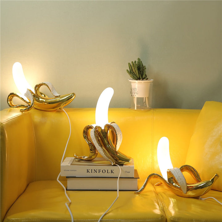 Banana Lights Art Deco Table Lamps 