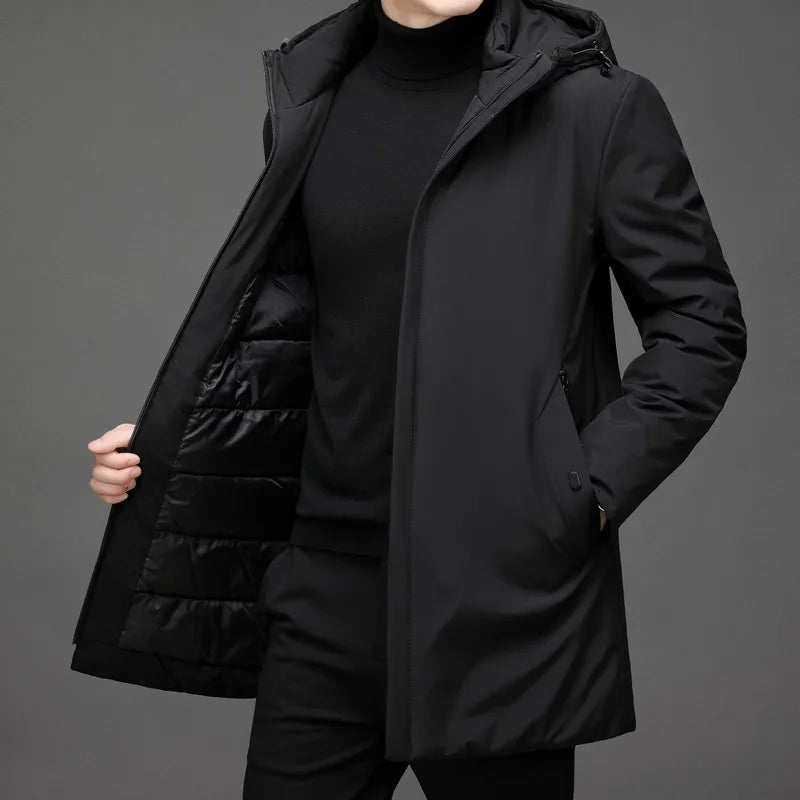 Ezekiel | Classic black hoodie