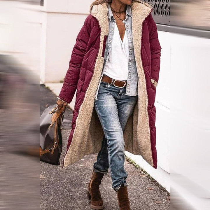 Ivyra | Lange Winterjacke für Frauen