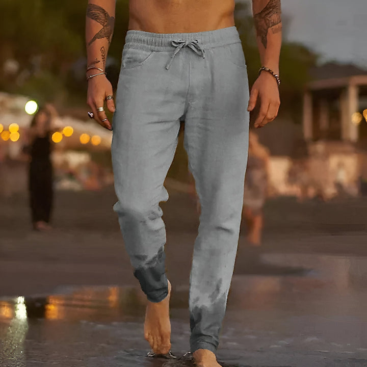 Alec | Casual linen trousers for timeless comfort 