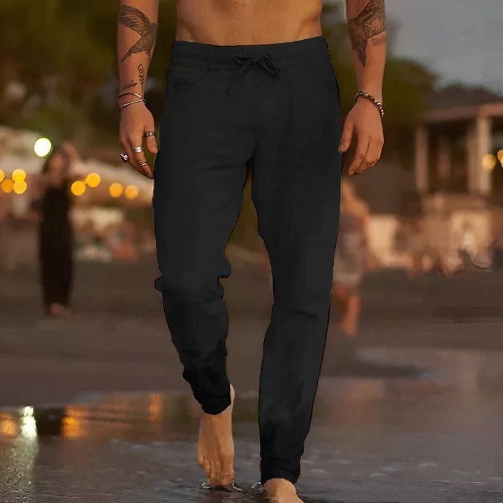 Alec | Casual linen trousers for timeless comfort 