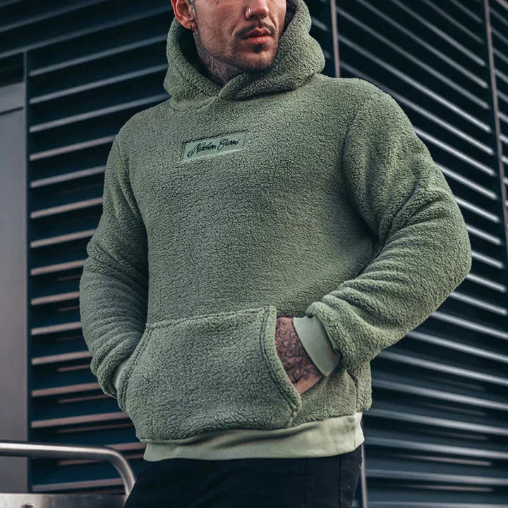 Landon | Men's long-sleeved hooded sweater