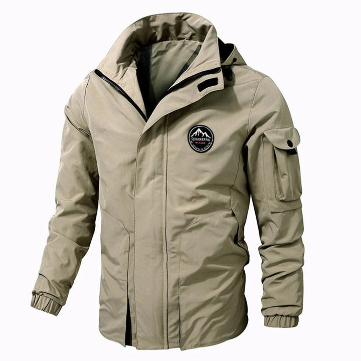 Clayton | Men's Hooded Bomber Jacket