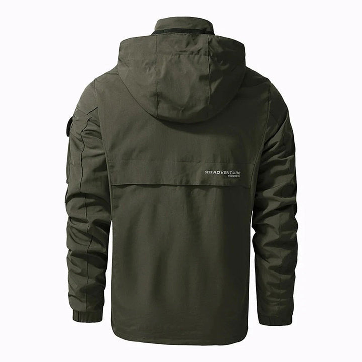 Clayton | Men's Hooded Bomber Jacket