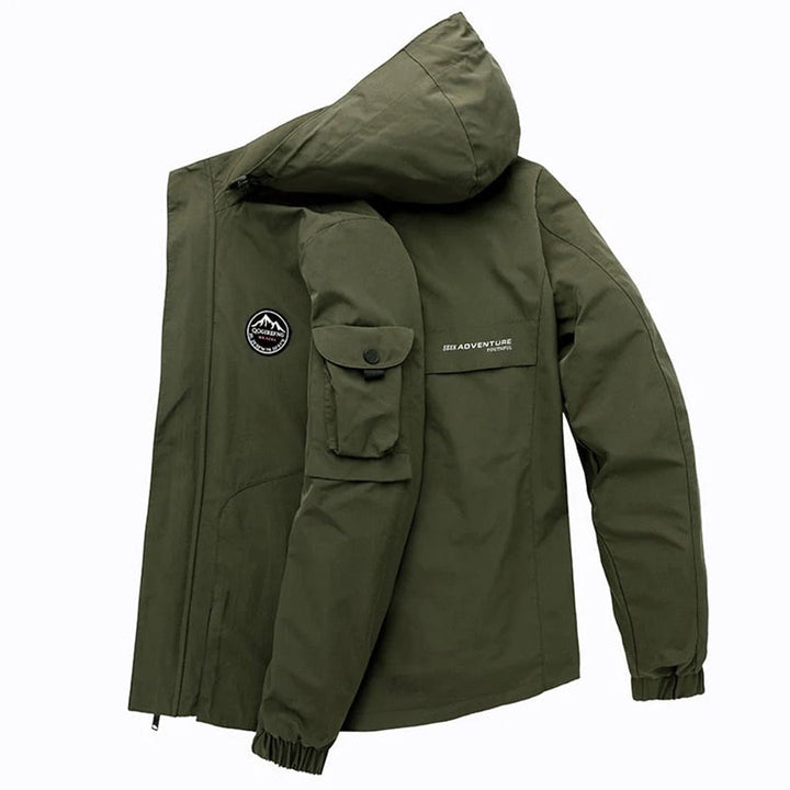 Clayton | Men's Hooded Bomber Jacket