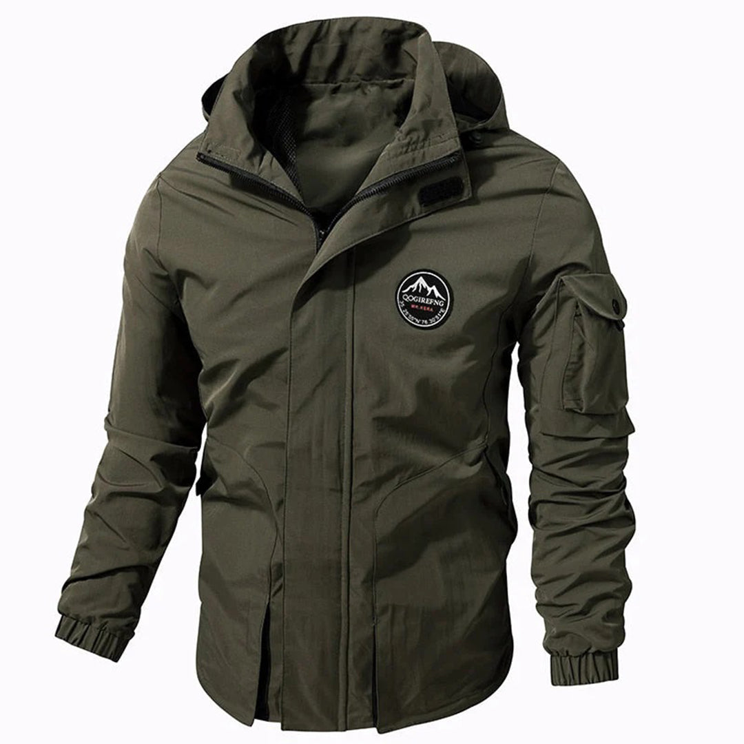 Clayton | Men's Hooded Bomber Jacket