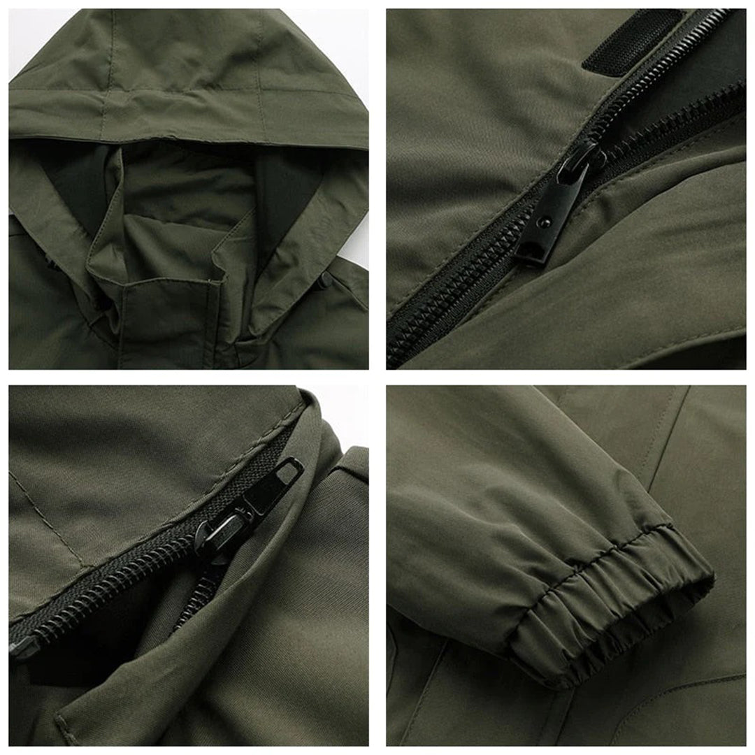 Clayton | Men's Hooded Bomber Jacket
