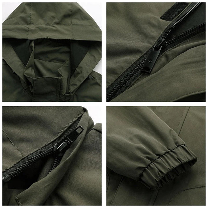 Clayton | Men's Hooded Bomber Jacket