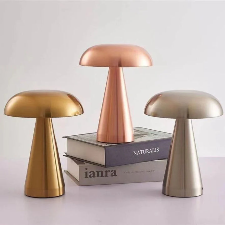 Lumina Touch | Elegante kabellose LED-Tischlampe mit 3 Helligkeitsstufen