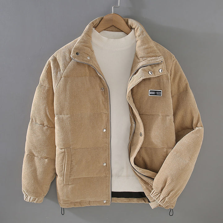 Lukas | Corduroy puffer jacket for winter 