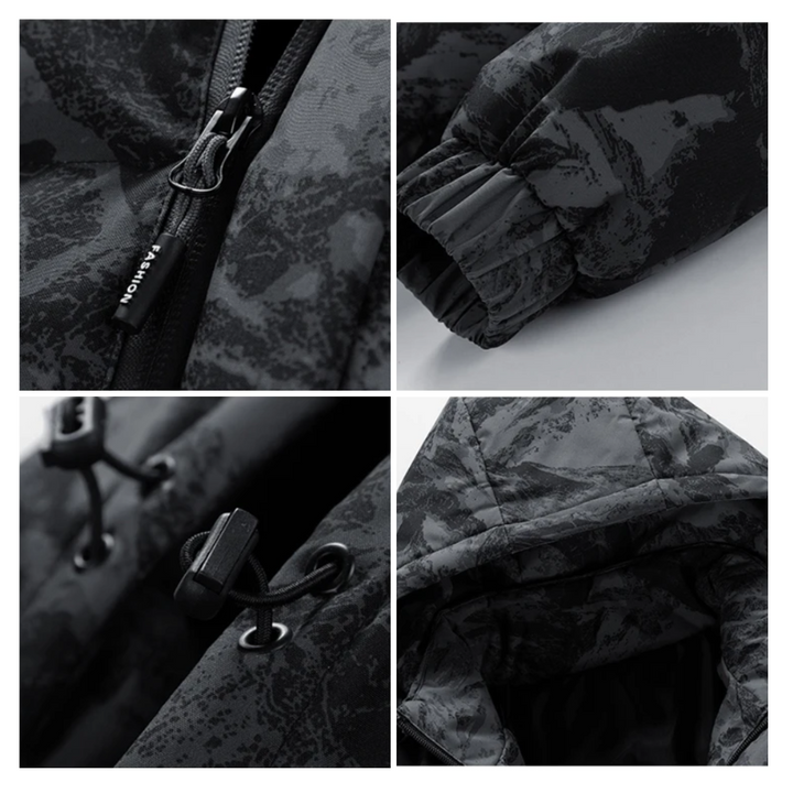 Eldric | Padded Camouflage Jacket 