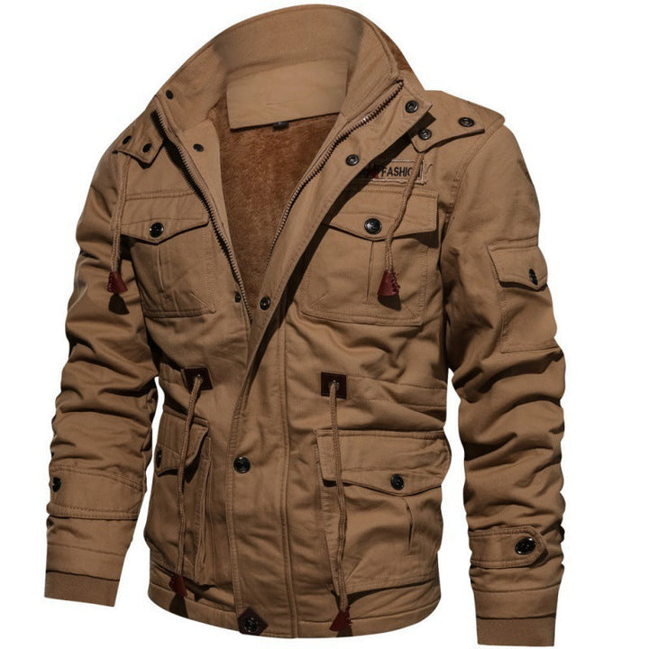 Sullivan | Stylish modern winter jacket for men with fleece lining 