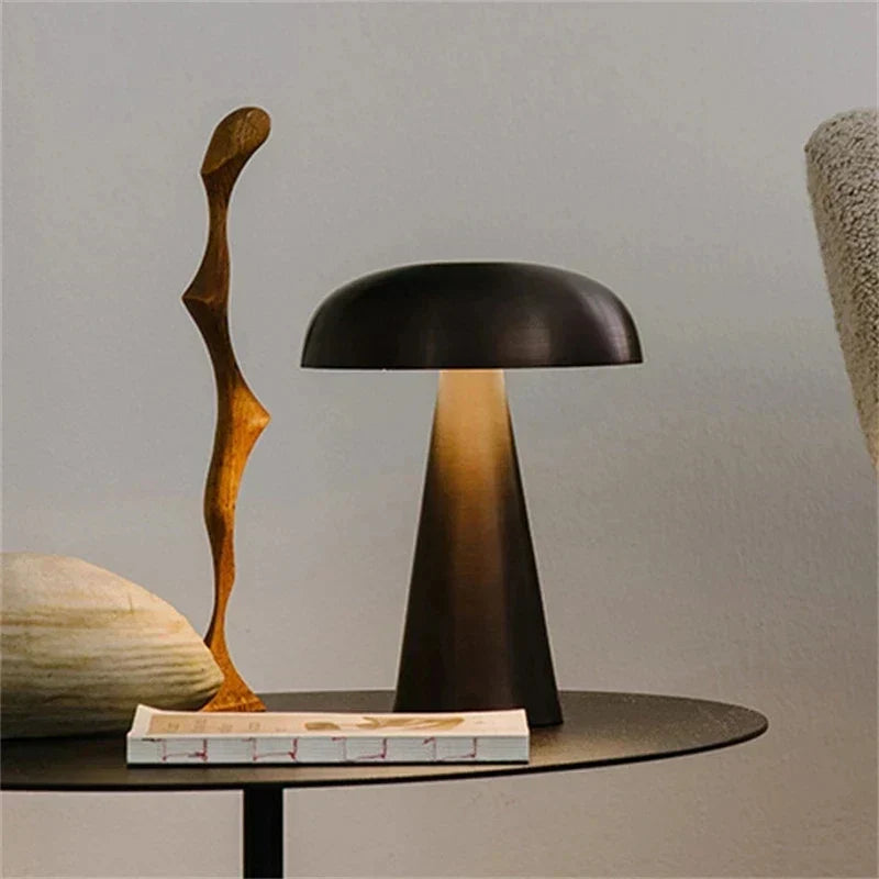 Lumina Touch | Elegante kabellose LED-Tischlampe mit 3 Helligkeitsstufen