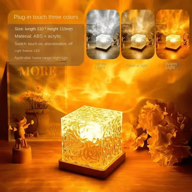 LichtWelle™ | Multifunktionale LED-Lampe mit 16 Farben und Sanften Wellen-Effekten