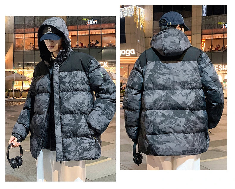 Eldric | Padded Camouflage Jacket 