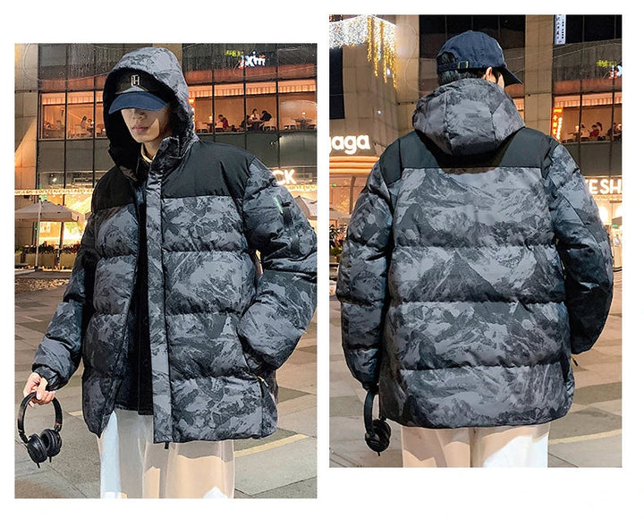 Eldric | Padded Camouflage Jacket 