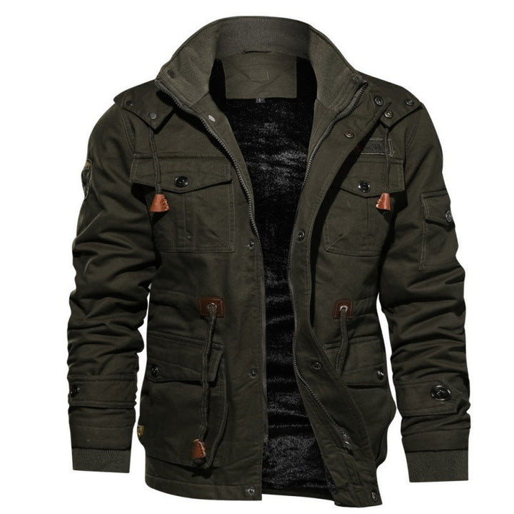 Sullivan | Stylish modern winter jacket for men with fleece lining 