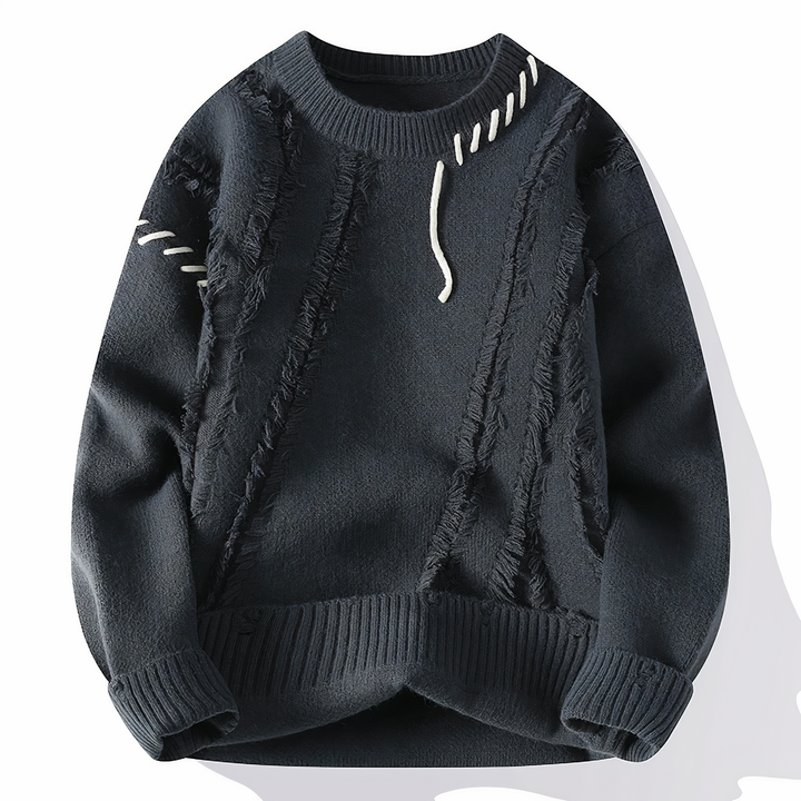 Rowan | Patchwork sweater for men