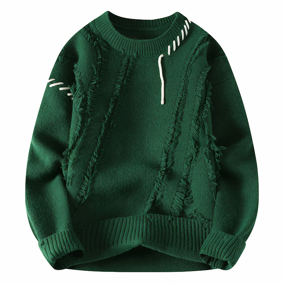 Rowan | Patchwork sweater for men