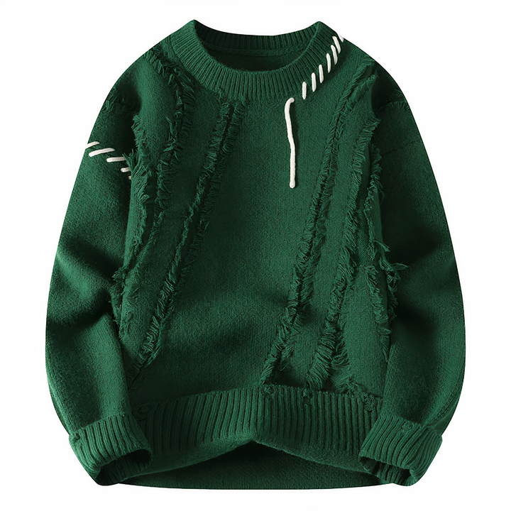 Rowan | Patchwork sweater for men