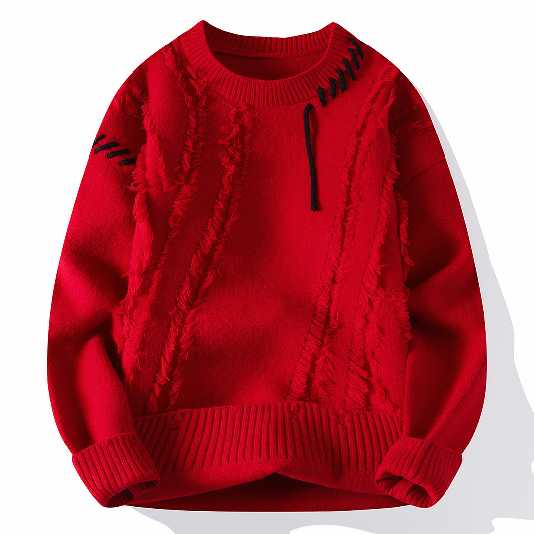 Rowan | Patchwork sweater for men