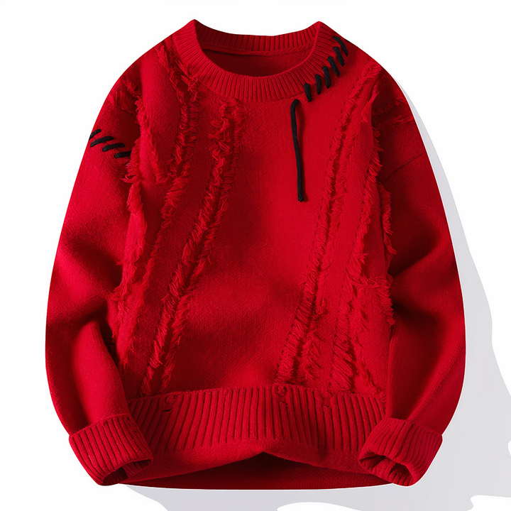 Rowan | Patchwork sweater for men