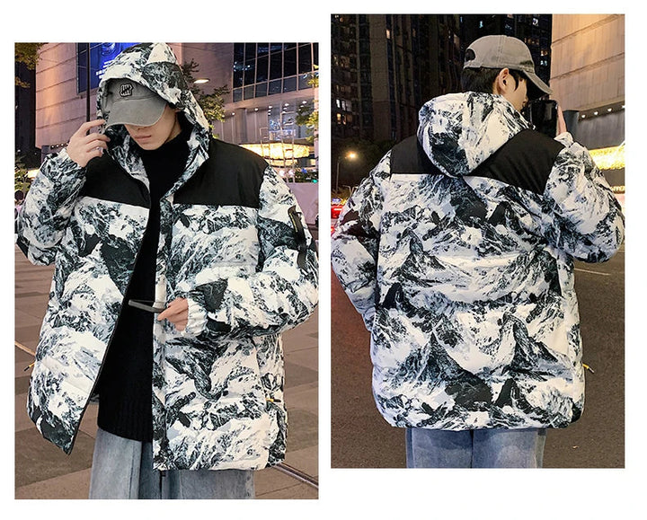 Eldric | Padded Camouflage Jacket 